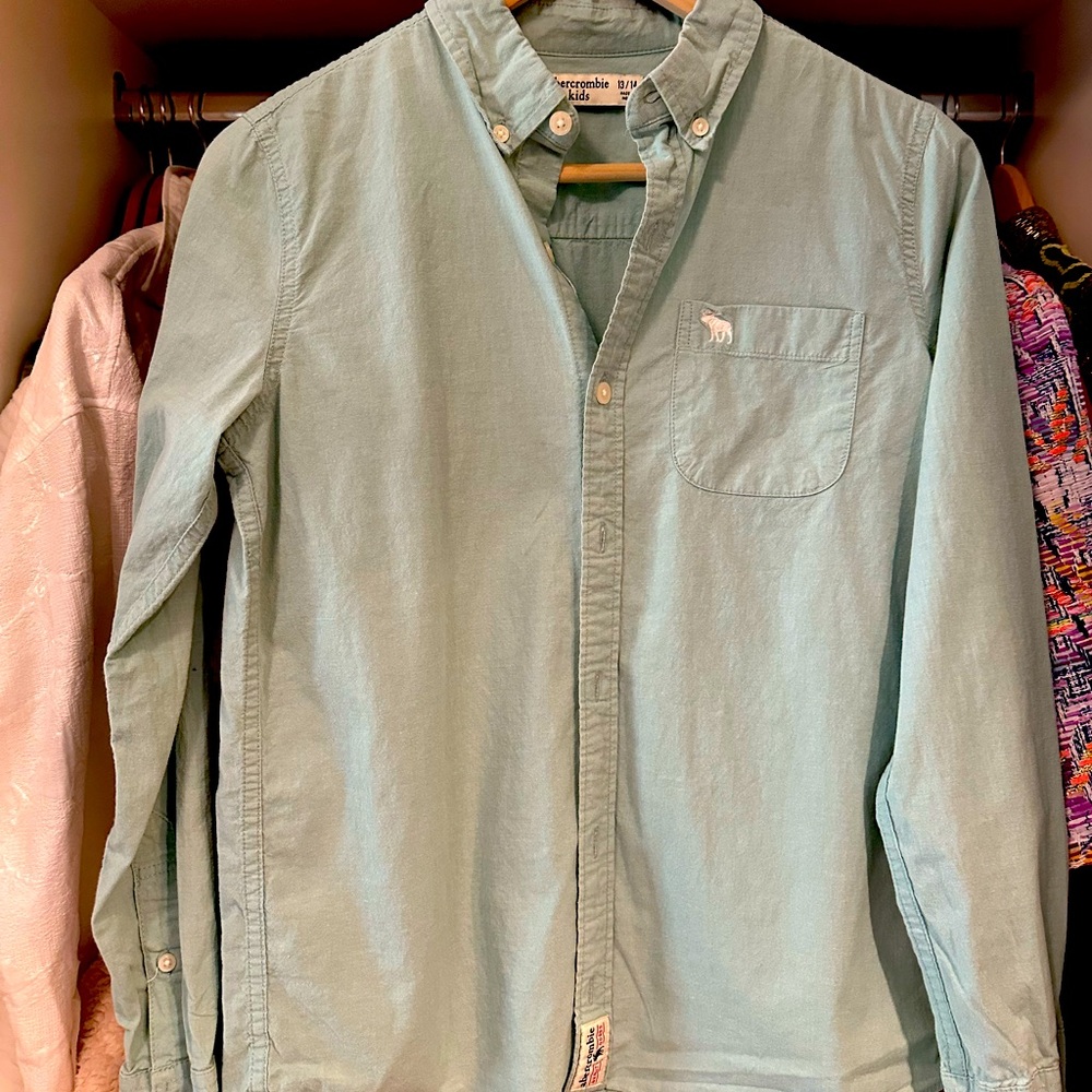 Abercrombie kids dress shirt
